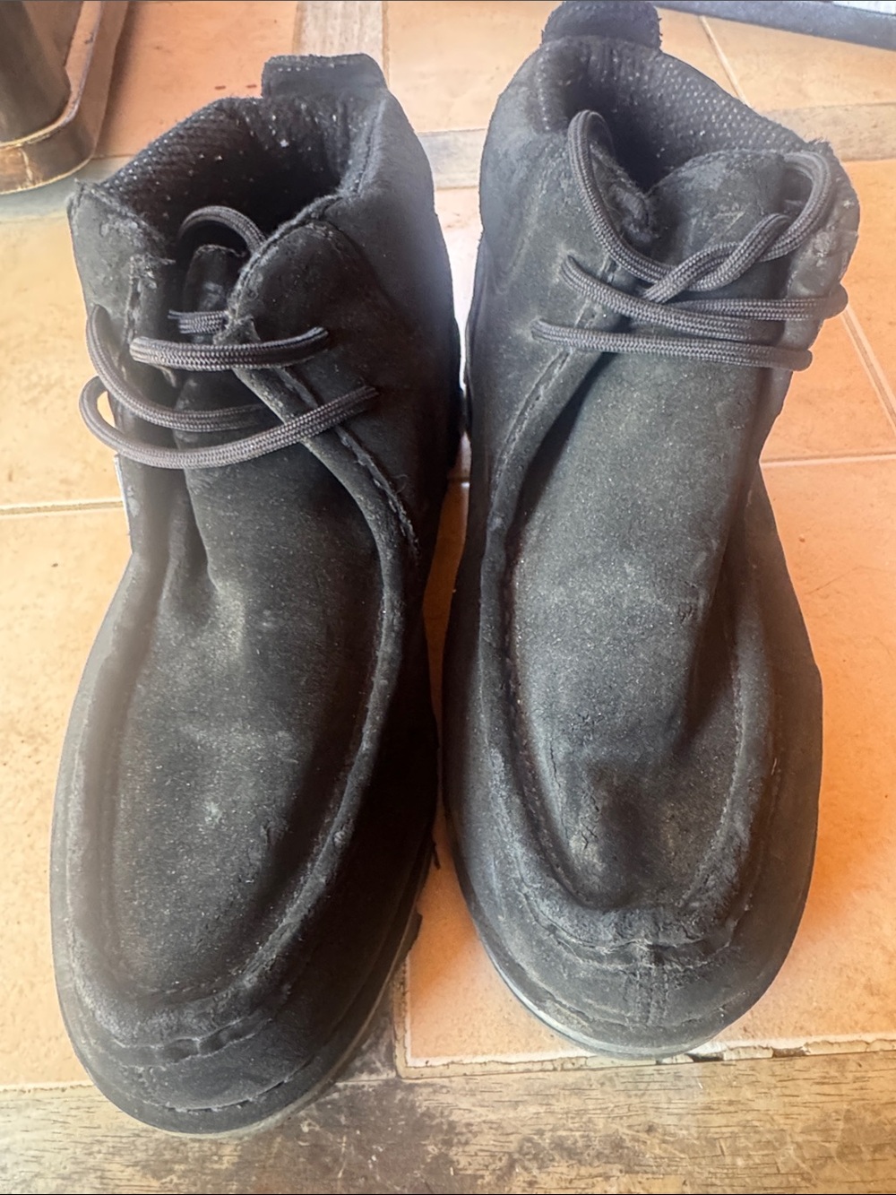 Lugz Men's Black Suede Chukka Boots